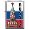 Zippo 207 Kremlin Flag Russia — зажигалка с Кремлём